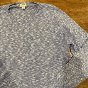J. Crew Factory Crewneck Beach Sweater, Cool Lilac, Women's, M